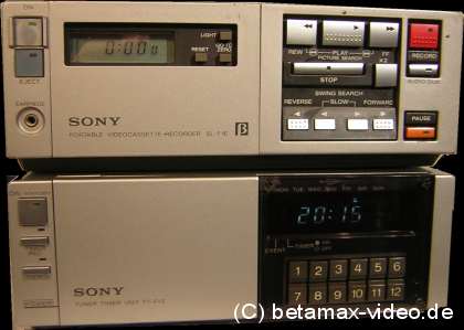 Magnétoscope vintage SONY BETAMAX SL-F1F et Tuner TT-F1F Magnétoscope vintage SONY BETAMAX SL-F1F et Tuner TT-F1F